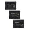 VHBW EXTENSILO 3x Batteries Compatible Avec Sony HDR-UX3E, HDR-TG5/E, HDR-U...