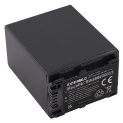 Alternative view of VHBW EXTENSILO 3x Batteries Compatible Avec Sony HDR-XR350VE, HDR-XR500E, H...