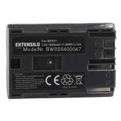 VHBW EXTENSILO Batterie Compatible Avec Canon MV100Xi, FV40 Kit, FVM, FVM1,...