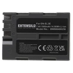 VHBW EXTENSILO Batterie Compatible Avec Nikon D50, D70, D100, D100 SLR, D20...