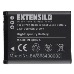 VHBW EXTENSILO Batterie Compatible Avec Samsung PL20, PL80, PL90, PL170, PL...