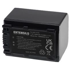 VHBW EXTENSILO Batterie Compatible Avec Sony DCR-SR62E, DCR-SR67, DCR-SR68,...