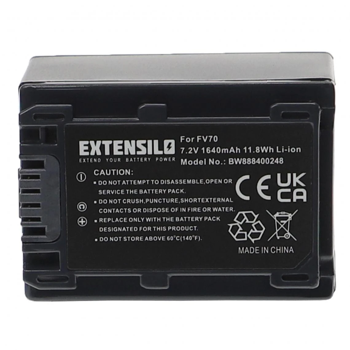 VHBW EXTENSILO Batterie Compatible Avec Sony HDR-SR5E, HDR-SR7E, HDR-SR8E, ... 3 VHBW EXTENSILO Batterie Compatible Avec Sony HDR-SR5E, HDR-SR7E, HDR-SR8E, ... – Image 3