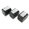 VHBW INTENSILO 3x Li-Ion Batterie 1500mAh (7.4V) Pour Caméscope, Caméra V...