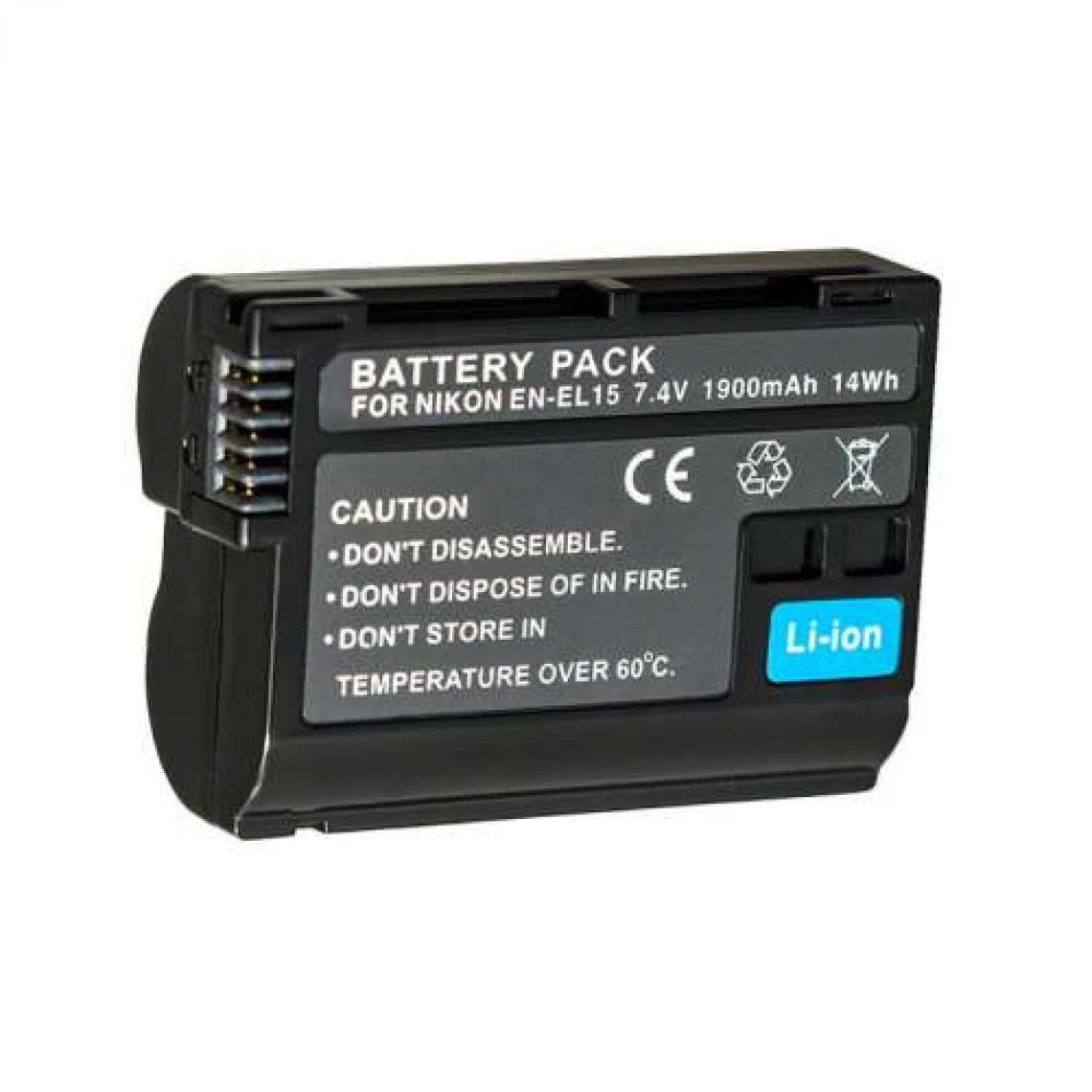 Nikon EN-EL15 - Batterie Lithium-ion (pour Nikon D7000) 1 Nikon EN-EL15 - Batterie Lithium-ion (pour Nikon D7000)