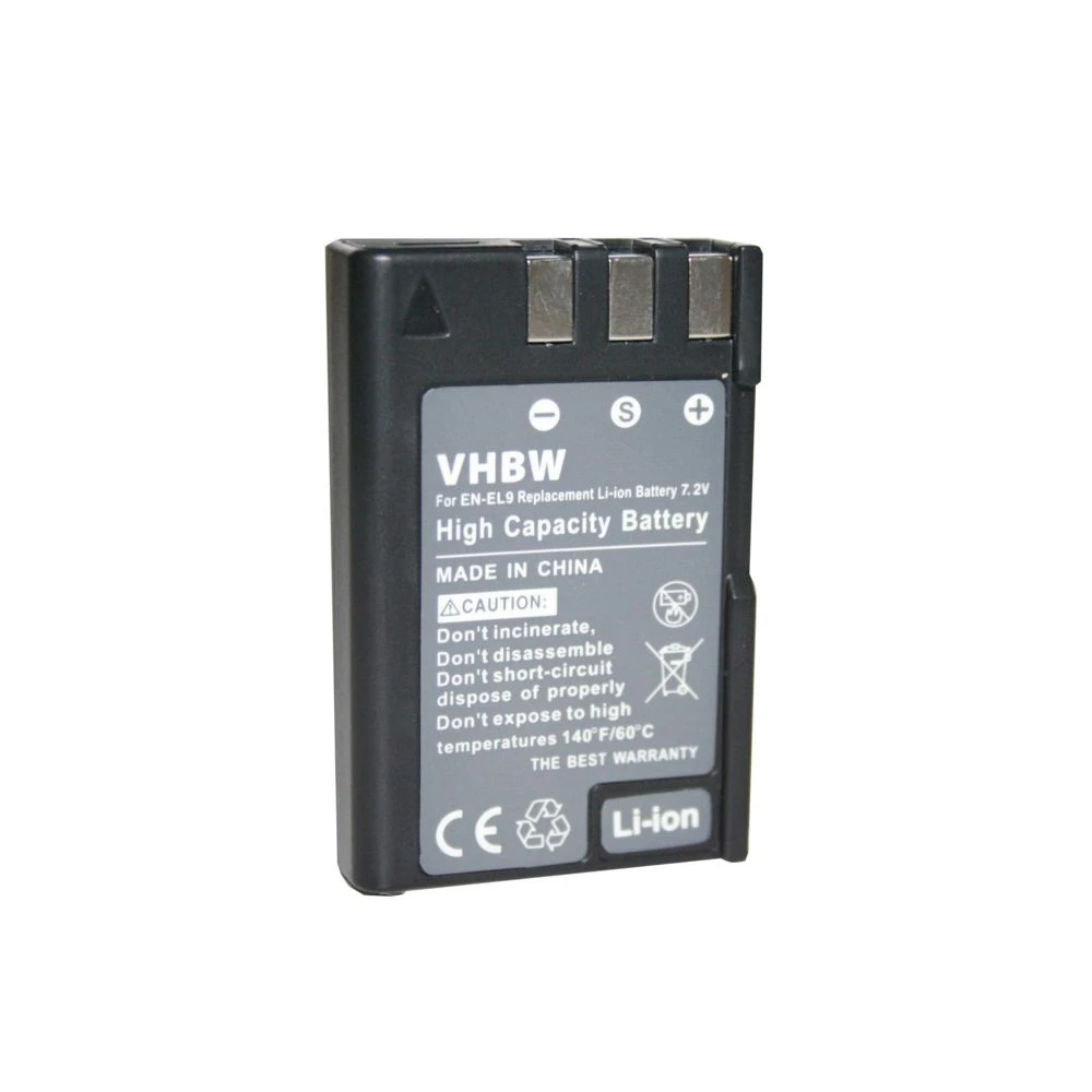 VHBW Batterie 900mAh (7.2V) Pour NIKON D5000 Remplaçant EN-EL9 EN-EL9a, Po... 1 VHBW Batterie 900mAh (7.2V) Pour NIKON D5000 Remplaçant EN-EL9 EN-EL9a, Po...