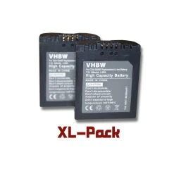 2 X Batteries Vhbw Set 600mAh Pour Appareil Photo Panasonic: Lumix DMC...