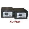 Vhbw Set De 2 Batteries 5400mAh Pour Caméscope Panasonic NV-DS150 NV-...