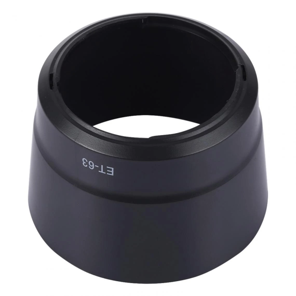 Wewoo Pare Soleil Appareil Photo Pare-soleil ET-63 Pour Objectif Canon EF-S ... 4 Wewoo Pare Soleil Appareil Photo Pare-soleil ET-63 Pour Objectif Canon EF-S ... – Image 4