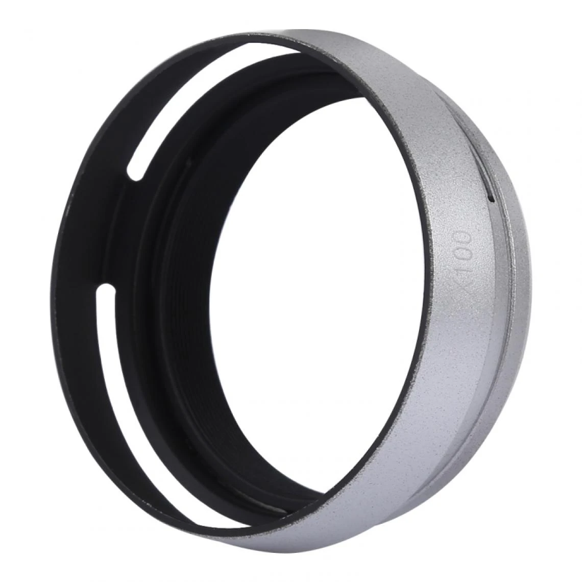 Wewoo Pare Soleil Appareil Photo Pare-soleil Ventilé En Métal 49mm Pour Fu... 1 Wewoo Pare Soleil Appareil Photo Pare-soleil Ventilé En Métal 49mm Pour Fu...
