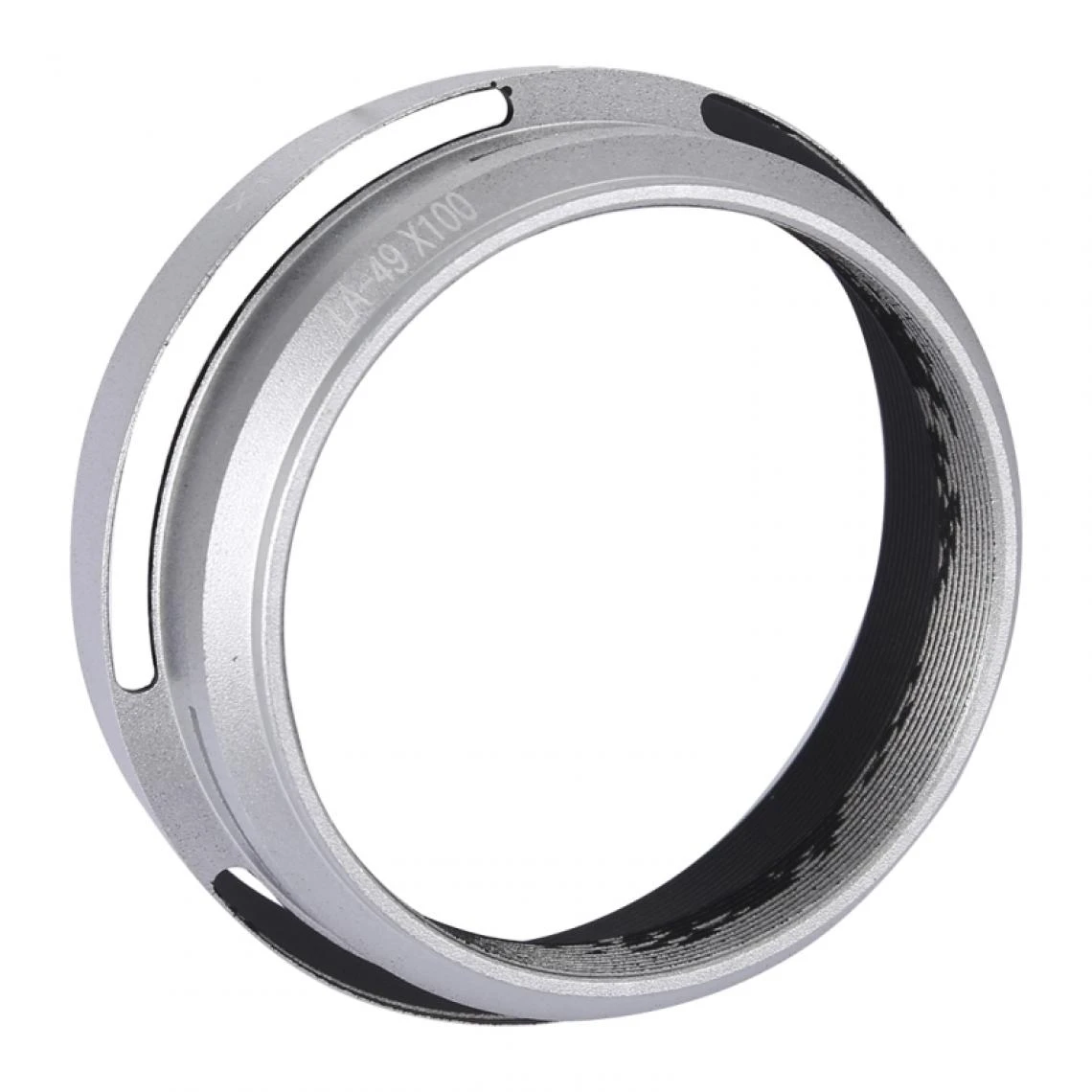 Wewoo Pare Soleil Appareil Photo Pare-soleil Ventilé En Métal 49mm Pour Fu... 2 Wewoo Pare Soleil Appareil Photo Pare-soleil Ventilé En Métal 49mm Pour Fu... – Image 2