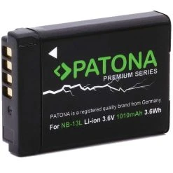 Marque Generique Paton Premium Batterie Canon NB-13L Canon POWERSHOT G7X G5X G9X G7X Ma...