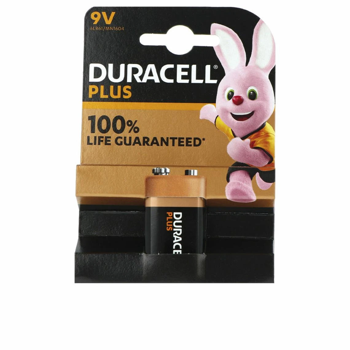 Pile Alcaline DURACELL Plus Power 9 V 6LR61 MN1604 1 Pile Alcaline DURACELL Plus Power 9 V 6LR61 MN1604