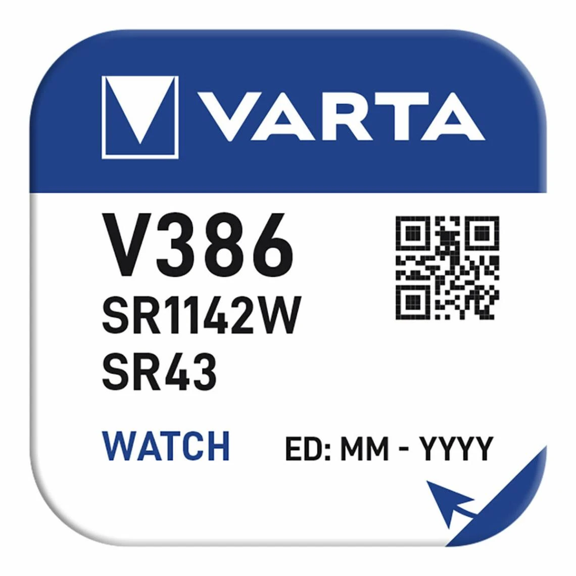 Pile Bouton Varta Silver Oxyde D'argent 1,55 V SR43 2 Pile Bouton Varta Silver Oxyde D'argent 1,55 V SR43 – Image 2