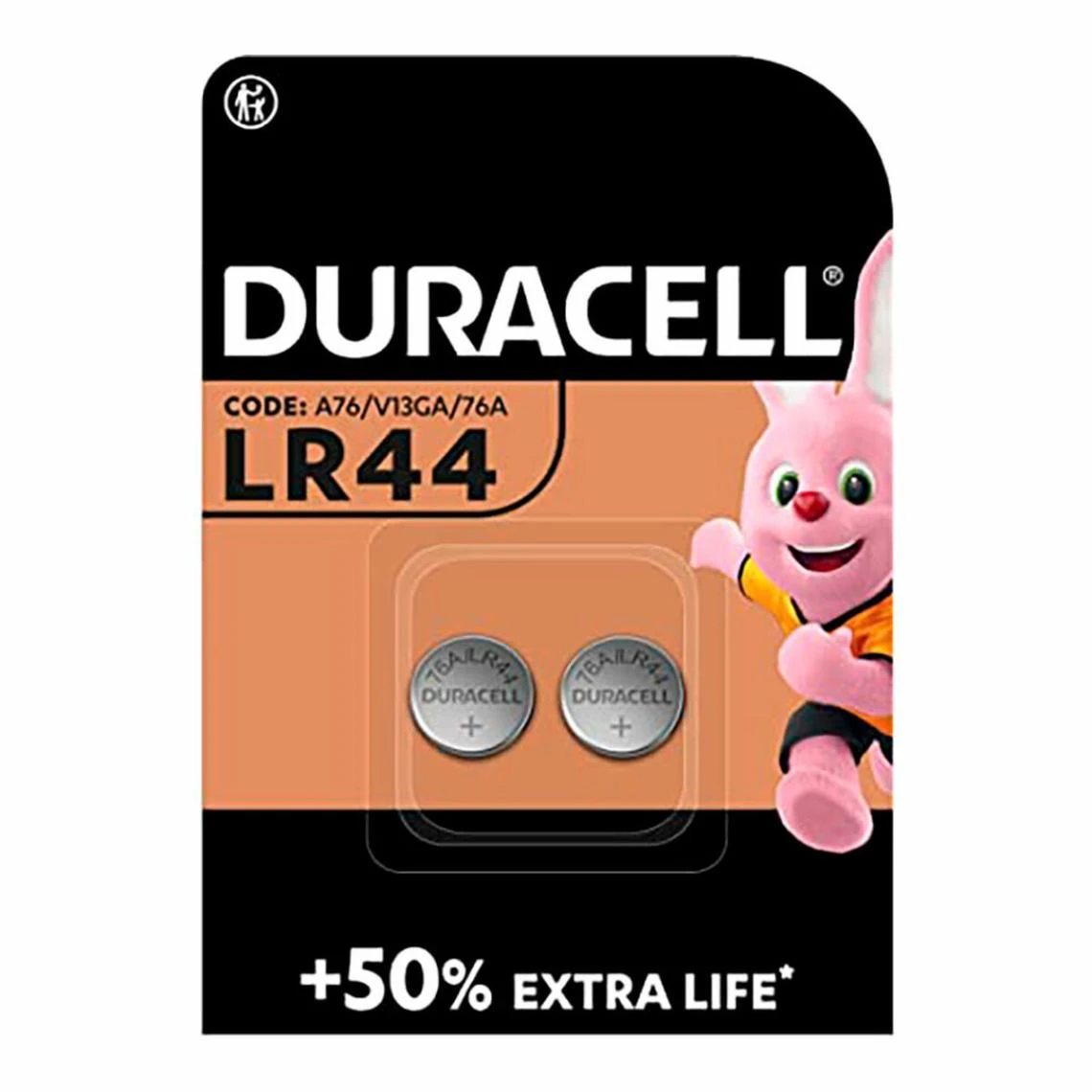 Piles Bouton Alcalines DURACELL LR44 1,5 V (2 Unités) 1 Piles Bouton Alcalines DURACELL LR44 1,5 V (2 Unités)