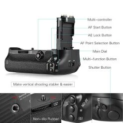 Marque Generique Poignée Grip Batterie Pour Canon EOS 5D Mark IV Appareil Photo LP-E6 ... -SONY Magasin poign e grip batterie pour canon eos 5d mark iv appareil photo lp e6 bg e20 5b5 5d 17313 p