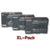 Lot De 3 Batteries 1200mAh Vhbw Pour Caméscope Samsung SC-D590 (T), V...