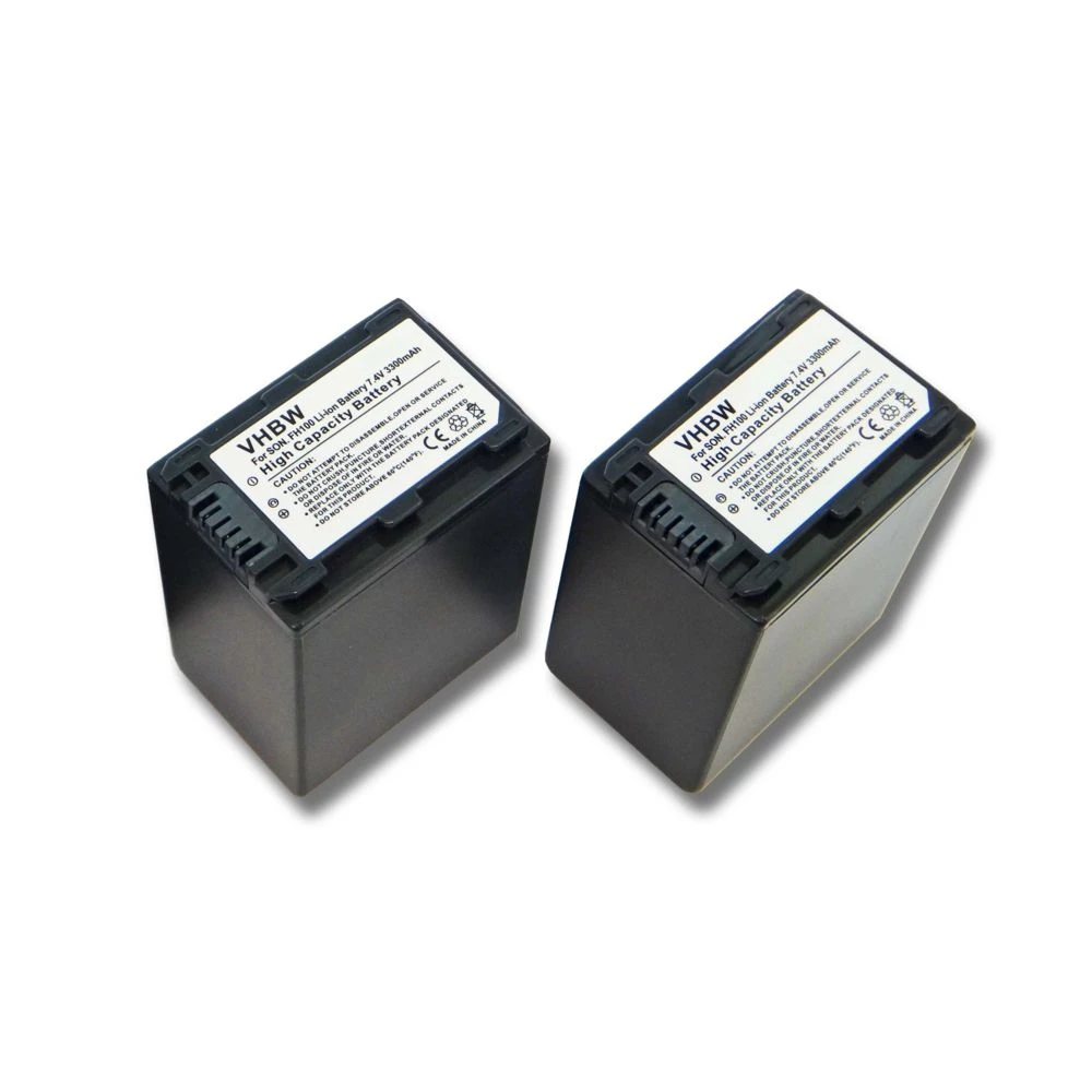 VHBW 2 Batteries 3300mAh Pour Caméscope Sony HDR-SR11, SR11E, HDR-SR12, SR... 1 VHBW 2 Batteries 3300mAh Pour Caméscope Sony HDR-SR11, SR11E, HDR-SR12, SR...