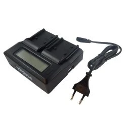 Vhbw 220V Double Bloc Alimentation Chargeur USB Pour Batterie Panasoni...