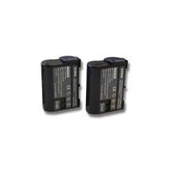 Vhbw 2x Batterie Compatible Avec Nikon Z6 II, Z7 II Appareil Photo APR...