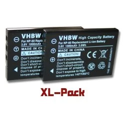 Alternative view of Vhbw 2x Batteries Remplacement Pour Fuji / Fujifilm NP-60 Pour Apparei...