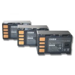 Vhbw 3x Batteries Compatible Avec JVC GZ-MG-Serie GZ-MG330, GZ-MG330AE...
