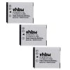 Vhbw 3x Batteries Compatible Avec Nikon CoolPix S3100, S3200, S2750, S...