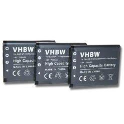 Alternative view of Vhbw 3x Batteries Remplacement Pour Casio NP-110, NP-110DBA, NP-110L, ...