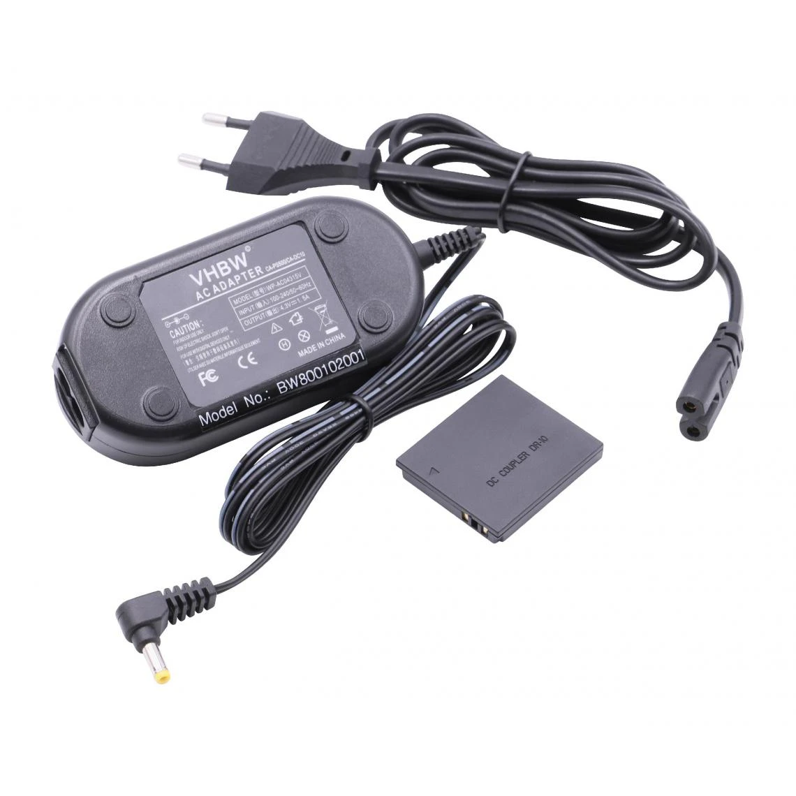 Vhbw Adaptateur Secteur Bloc D'alimentation Remplace Canon ACK-DC10, C... 1 Vhbw Adaptateur Secteur Bloc D'alimentation Remplace Canon ACK-DC10, C...