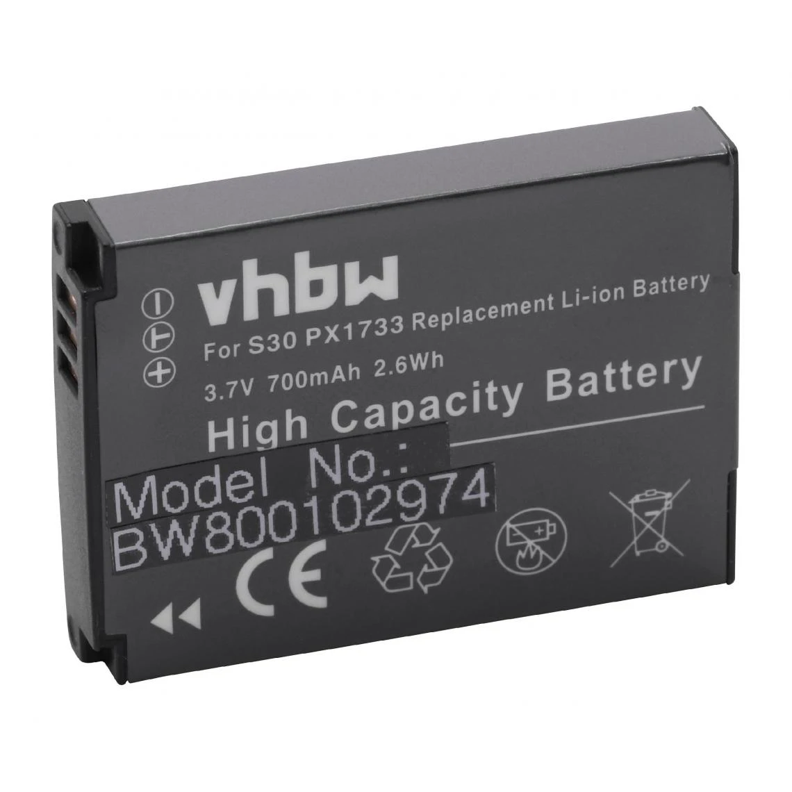 Vhbw Batterie Remplacement Pour Toshiba PC1733E-1BRS, PX1733 Pour Cam?... 1 Vhbw Batterie Remplacement Pour Toshiba PC1733E-1BRS, PX1733 Pour Cam?...