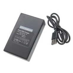 Alternative view of Vhbw Chargeur De Batterie Double USB-C/micro-USB Compatible Avec GoPro...