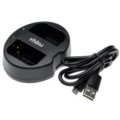 Alternative view of Vhbw Chargeur De Batterie Double USB Compatible Avec Sony CCD-TRV81, C...