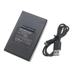 Vhbw Chargeur De Batterie Double USB/micro-USB Compatible Avec Canon E...