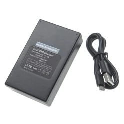 Vhbw Chargeur De Batterie Double USB/micro-USB Compatible Avec Nikon E...