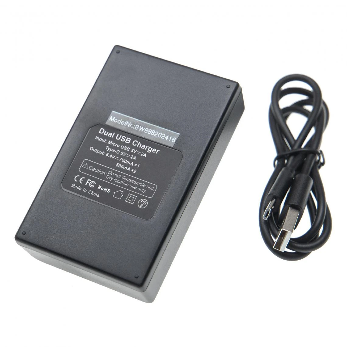 Vhbw Chargeur De Batterie Double USB/micro-USB Compatible Avec Sony NE... 1 Vhbw Chargeur De Batterie Double USB/micro-USB Compatible Avec Sony NE...