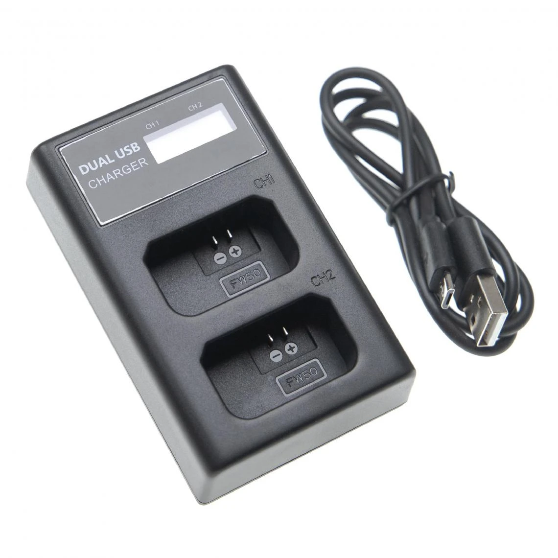 Vhbw Chargeur De Batterie Double USB/micro-USB Compatible Avec Sony NE... 2 Vhbw Chargeur De Batterie Double USB/micro-USB Compatible Avec Sony NE... – Image 2